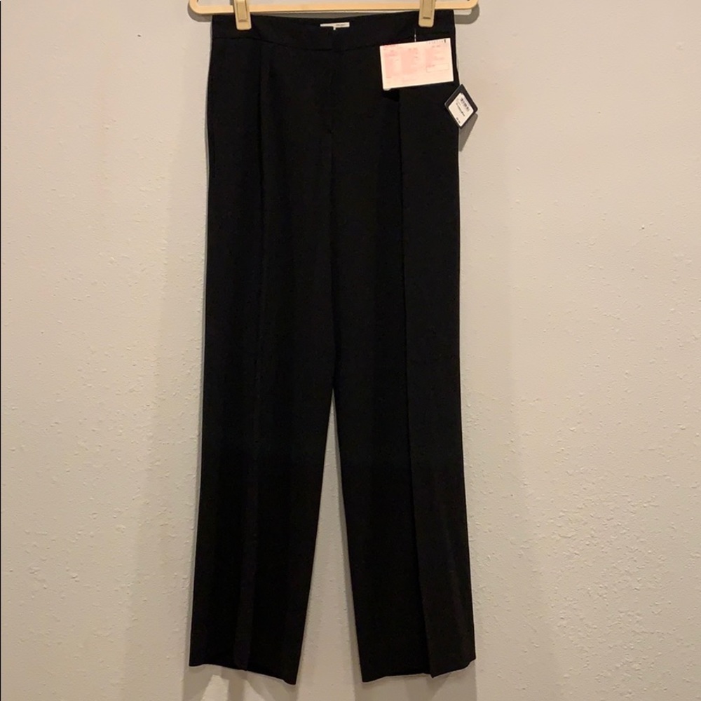 NWT classy Halogen black wide leg pants, 2S